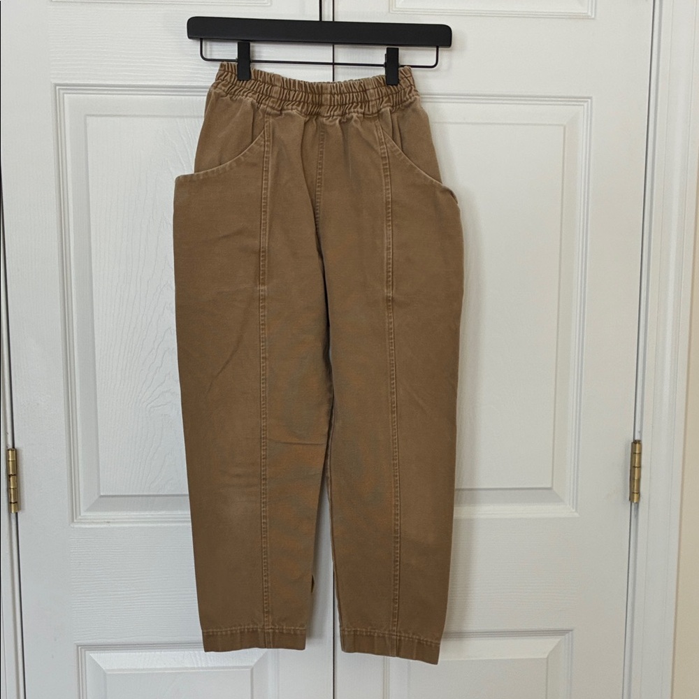 Elizabeth Suzann Cotton Canvas Clyde Pants 000 Short 24